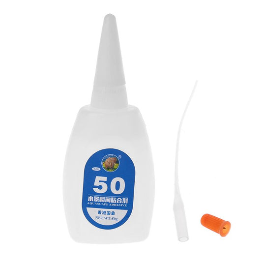Aquascaping Instant Rock & Wood Glue 50g