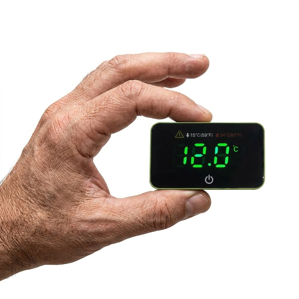 Digital LED Aquarium Thermometer – Accurate Temperature Gauge for Freshwater & Saltwater Fish Tanks