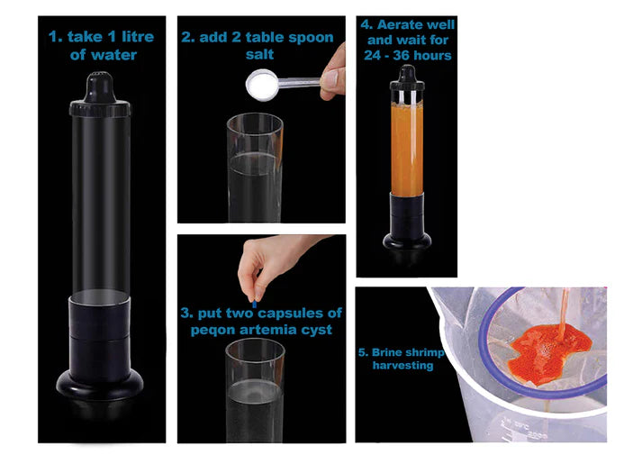 Peqon Artemia Capsules (brine shrimp eggs)